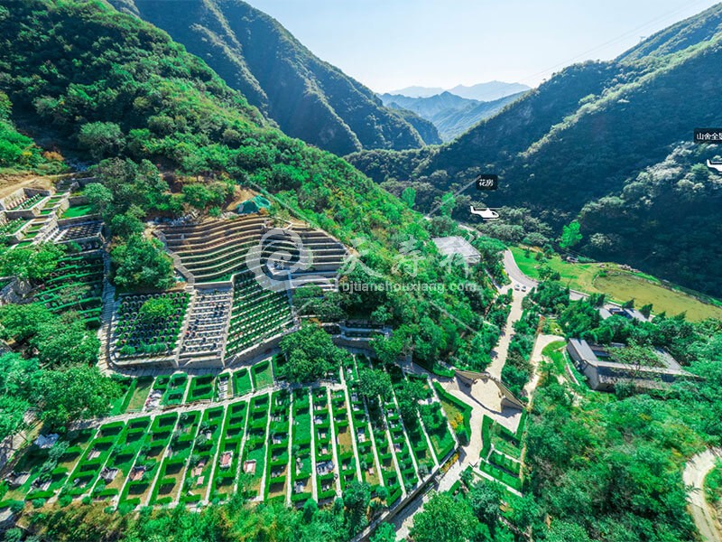 北京有名的生态葬陵园—九公山长城纪念林