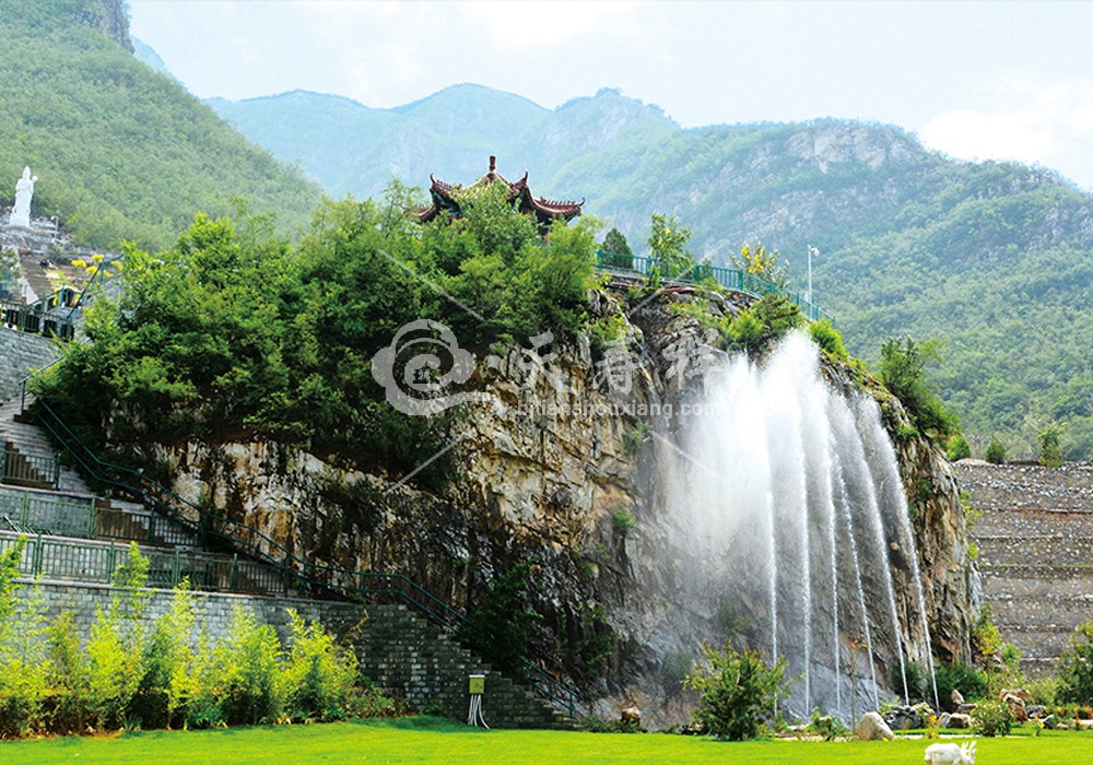 陵园一景